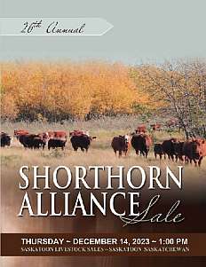 2023 Shorthorn Alliance sale catalogue